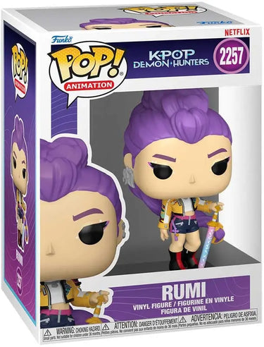 Funko Pop! Animation K-Pop Demon Hunters 2257 Rumi Vinyl Figure Funko